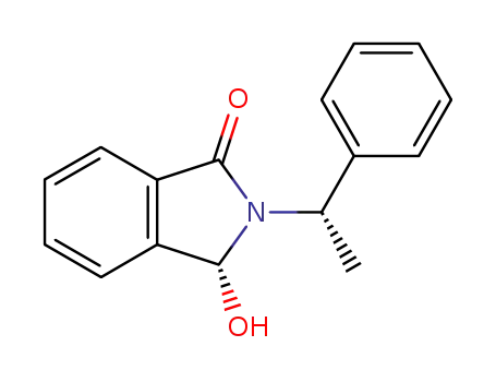 (3R)-3-hydroxy-2-[(1S)-1-phenylethyl]-3H-isoindol-1-one