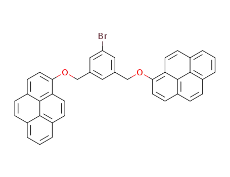 Pyrene, 1,1'-[(5-bromo-1,3-phenylene)bis(methyleneoxy)]bis-