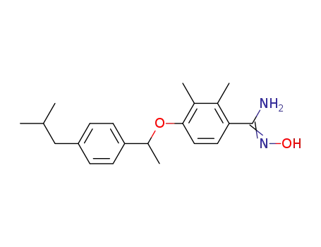 4-[1-(4-isobutylphenyl)ethoxy]-2,3-dimethylbenzamidoxime