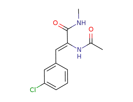 2-Propenamide, 2-(acetylamino)-3-(3-chlorophenyl)-N-methyl-, (2Z)-