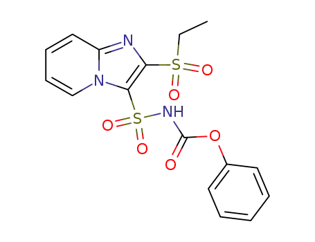 Molecular Structure of 905926-26-3 (C<sub>16</sub>H<sub>15</sub>N<sub>3</sub>O<sub>6</sub>S<sub>2</sub>)
