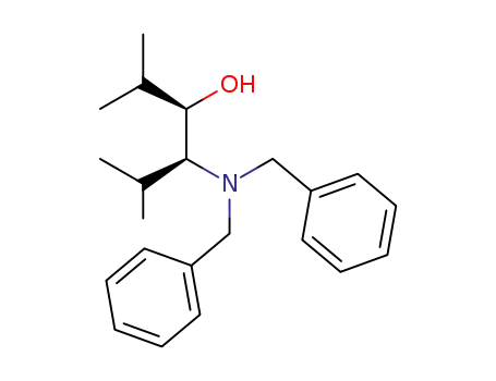 Molecular Structure of 815581-66-9 (3-Hexanol, 4-[bis(phenylmethyl)amino]-2,5-dimethyl-, (3R,4S)-)