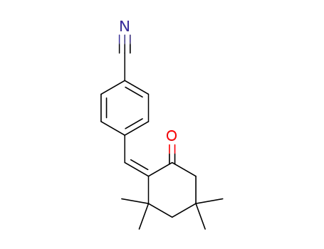 2-[(Z)-p-cyanobenzylidene]-3,3,5,5-tetramethylcyclohexanone