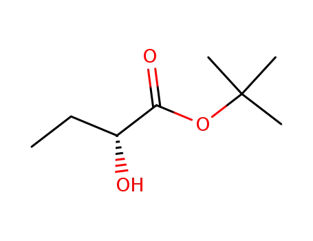 Molecular Structure of 206996-51-2 (TERT-BUTYL (R)-(+)-2-HYDROXYBUTYRATE)