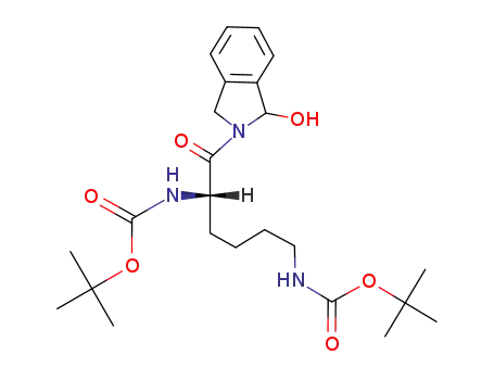 di-tert-butyl (S)-6-(1-hydroxyisoindolin-2-yl)-6-oxohexane-1,5-diyldicarbamate