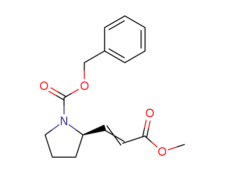 methyl (R)-3-[1-(benzyloxycarbonyl)pyrrolidin-2-yl]acrylate