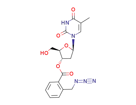 3'-O-[2-(azidomethyl)benzoyl]thymidine