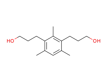 Molecular Structure of 946085-27-4 (3,3'-(2,4,6-trimethyl-1,3-phenylene)dipropan-1-ol)