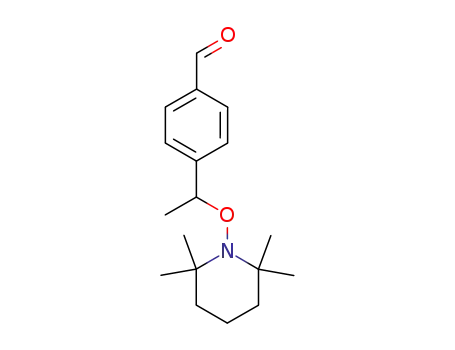 Benzaldehyde, 4-[1-[(2,2,6,6-tetramethyl-1-piperidinyl)oxy]ethyl]-