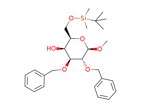 methyl 2,3-di-O-benzyl-6-O-(t-butyldimethylsilyl)-β-D-galactopyranoside