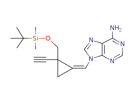 C<sub>18</sub>H<sub>25</sub>N<sub>5</sub>OSi