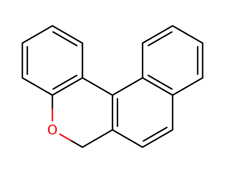 Molecular Structure of 195-25-5 (6H-Benzo[b]naphtho[1,2-d]pyran)