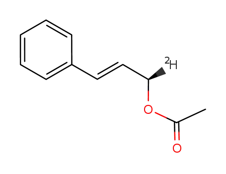 (E)-1-[2H<sub>1</sub>]-3-phenylprop-2-enyl acetate
