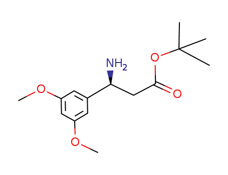 tert-butyl (S)-3-amino-3-(3,5-dimethoxyphenyl)propanoate