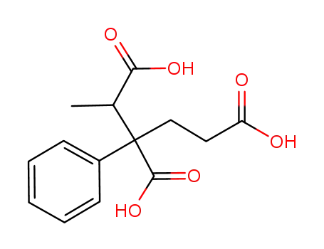3-carboxy-2-methyl-3-phenyl-hexanedioic acid