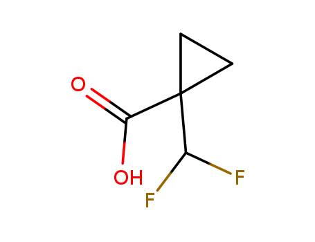 1-(difluoromethyl)cyclopropane-1-carboxylic acid manufacture