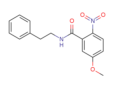 5-methoxy-2-nitro-N-(2-phenylethyl)benzamide