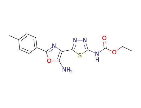 C<sub>15</sub>H<sub>15</sub>N<sub>5</sub>O<sub>3</sub>S