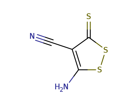 5-Amino-3-thioxo-3H-1,2-dithiole-4-carbonitrile