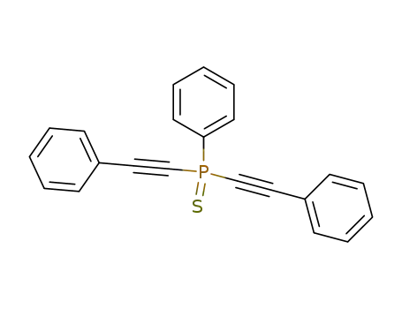 phenyl[di(phenylethynyl)]phosphine sulfide