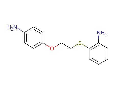 Molecular Structure of 919285-31-7 (Benzenamine, 2-[[2-(4-aminophenoxy)ethyl]thio]-)