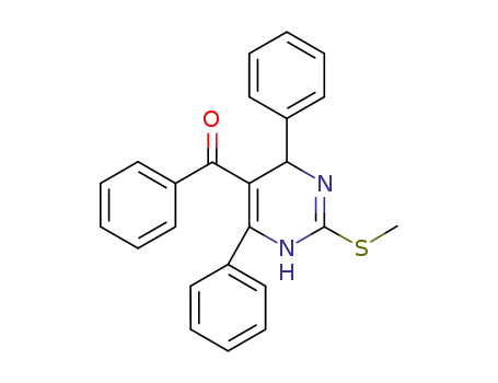 5-benzoyl-4,6-diphenyl-1,4-dihydro-2-methylthioxopyrimidine