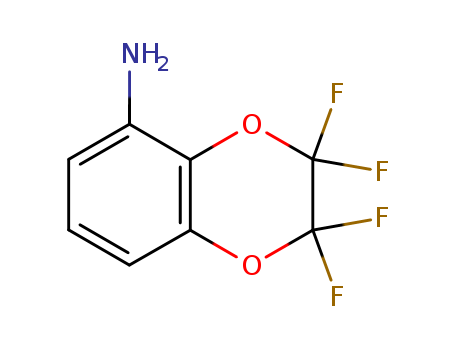 8,8,9,9-tetrafluoro-7,10-dioxabicyclo[4.4.0]deca-1,3,5-trien-2-amine