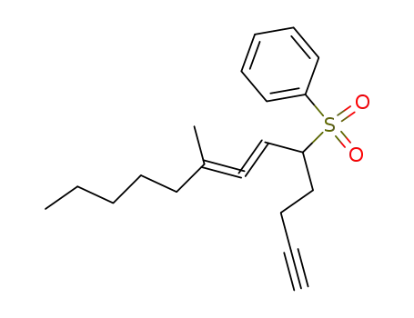 Benzene, [[1-(3-butyn-1-yl)-4-methyl-2,3-nonadien-1-yl]sulfonyl]-
