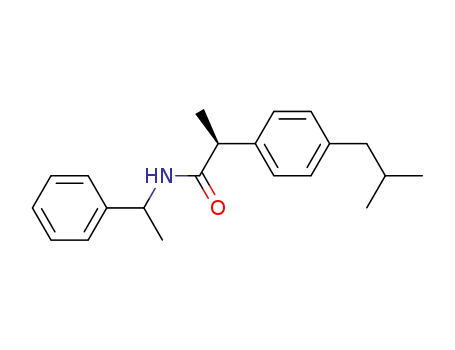 (R,R)-N-(1-Phenylethyl) Ibuprofen Amide