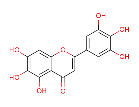 4H-1-Benzopyran-4-one, 5,6,7-trihydroxy-2-(3,4,5-trihydroxyphenyl)-