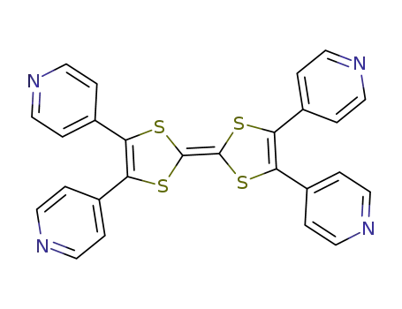 Molecular Structure of 1581771-50-7 (tetra(4-pyridyl)-tetrathiafulvalene)