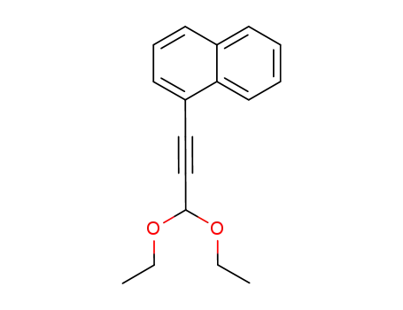 Naphthalene, 1-(3,3-diethoxy-1-propynyl)-