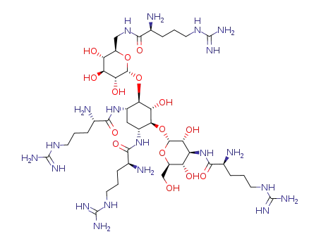 Molecular Structure of 225243-32-3 (C<sub>42</sub>H<sub>84</sub>N<sub>20</sub>O<sub>15</sub>)