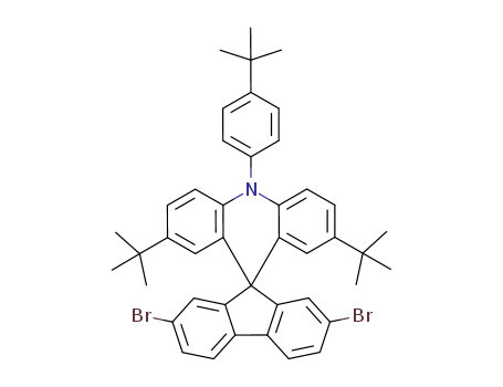 2',7'-dibromo-10-(4-tert-butylphenyl)-2,7-di-tert-butyl-10H-spiro(ancridine-9,9'-fluorene)