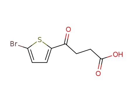 Molecular Structure of 52240-28-5 (4-(5-BROMO-2-THIENYL)-4-OXOBUTYRIC ACID)