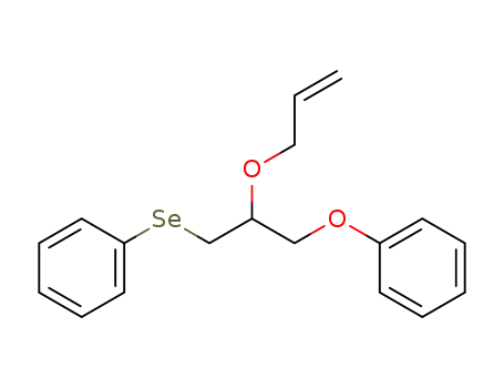 Molecular Structure of 185421-45-8 (Benzene, [[3-phenoxy-2-(2-propenyloxy)propyl]seleno]-)