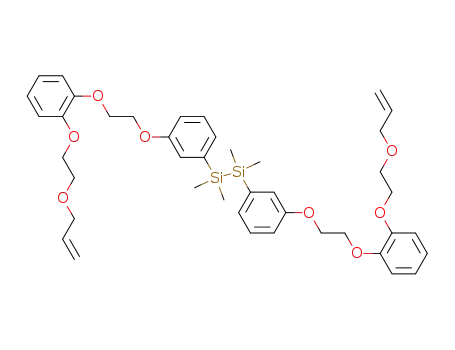 Disilane,
1,1,2,2-tetramethyl-1,2-bis[3-[2-[2-[2-(2-propen-1-yloxy)ethoxy]phenoxy]
ethoxy]phenyl]-
