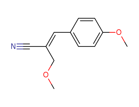 2-Propenenitrile, 2-(methoxymethyl)-3-(4-methoxyphenyl)-, (Z)-
