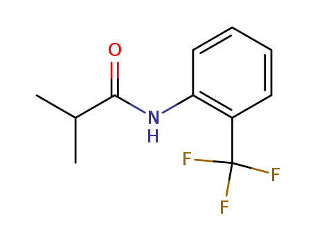 Propanamide, 2-methyl-N-[2-(trifluoromethyl)phenyl]-