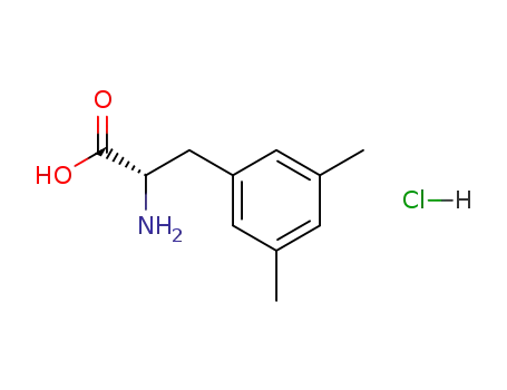 Molecular Structure of 103854-23-5 (3',5'-dimethyl-L-phenylalanine hydrochloride)