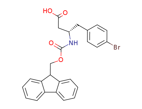 FMOC-(S)-3-AMINO-4-(4-BROMO-PHENYL)-BUTYRIC ACID  CAS NO.270062-86-7