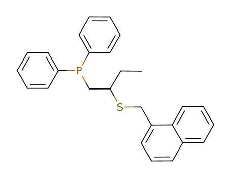 Phosphine, [2-[(1-naphthalenylmethyl)thio]butyl]diphenyl-