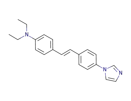 1-[trans-4-(4-diethylaminostyryl)phenyl]imidazole