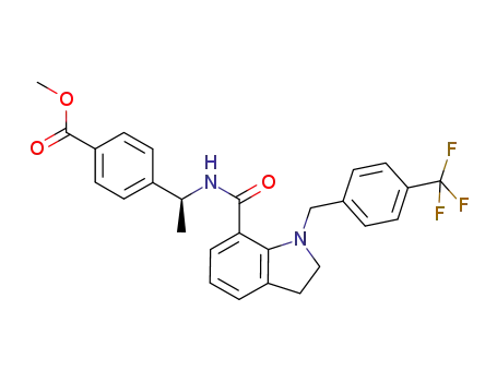 C<sub>27</sub>H<sub>25</sub>F<sub>3</sub>N<sub>2</sub>O<sub>3</sub>