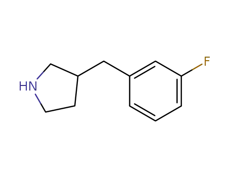 3-[(3-Fluorophenyl)methyl]pyrrolidine