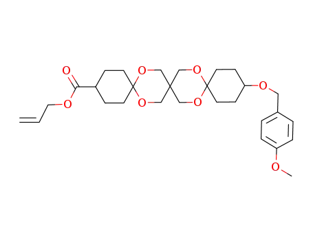 allyl 15-[(4-methoxybenzyl)oxy]-7,11,18,21-tetraoxatrispiro[5.2.2.5.2.2]henicosane-3-carboxylate
