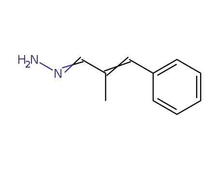 Molecular Structure of 1568-06-5 (α-Methyl-zimtaldehyd-hydrazon)
