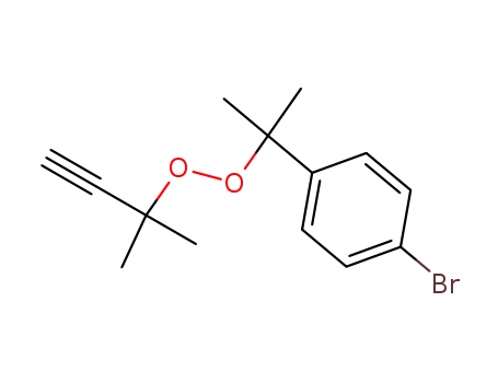1-Bromo-4-{2-[(2-methylbut-3-yn-2-yl)peroxy]propan-2-yl}benzene