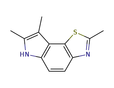 6H-Pyrrolo[2,3-g]benzothiazole,2,7,8-trimethyl-(9CI)