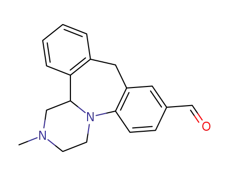 Molecular Structure of 134150-69-9 (8-Formylmianserin)